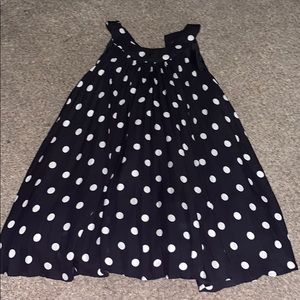 Black and white dress